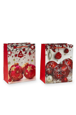 Пакет Новогодний 18*23*10 см (12 шт) SF-7568, микс №33 - Больше подарков фото 3