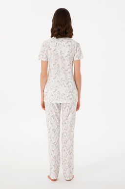 Kad_n Ekru Pijama Tak_m_ Sepette S_rpriz _ndirim - U.s. polo assn фото 5