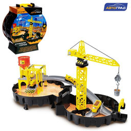 Парковка для машин Стройплощадка, в чемодане