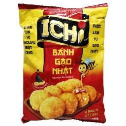 Рисовые крекеры с медом Ichi Kameda, Вьетнам, 100 г. Акция