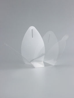 Цена за 5 шт. Складная прозрачная коробка из PVC, для упаковки подарков, 7?7?7 см - UPAK LAND фото 3