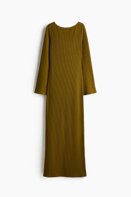 Maxivestido en punto texturizado