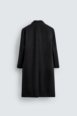 DOUBLE-BREASTED WOOL BLEND COAT AARON LEVINE X ZARA фото 9