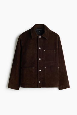 Chaqueta de ante