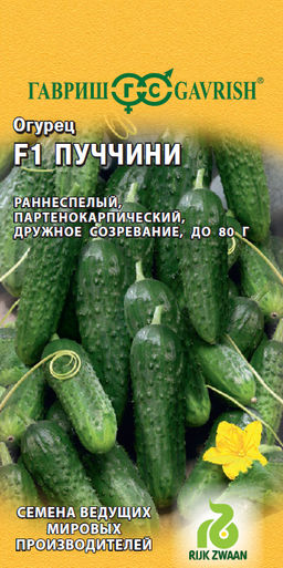 Огурец Пуччини F1 5 шт. (Голландия)