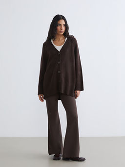 V Yaka Kad?n Triko H?rka