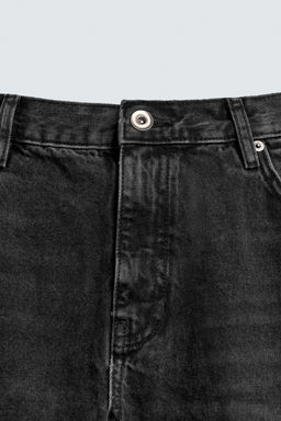 JEANS FLARE FIT ABERTURA / Carb?n - Zara фото 10