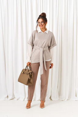 Костюм Beautiful Free 6419 песочно-молочный