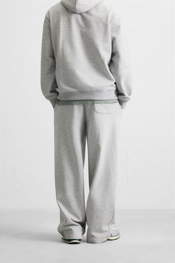 WIDE-LEG JOGGER TROUSERS - Zara фото 31