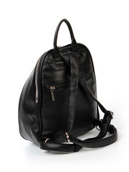 LACCOMA рюкзак Мэри-Y2005-черный эко кожа хлопок  фото 3