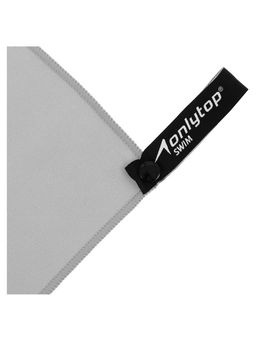 Полотенце из микрофибры ONLYTOP, 40×80 см, цвет серый