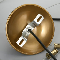 Люстра 1032672/5 5×40 Вт G9 бронза 50×40×120 см
