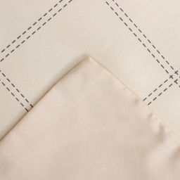 Постельное бельё Этель 2 сп Cage: beige, 175х215 см, 200х215 см, 50х70+3 см-2 шт, мако-сатин, 114г/м2 фото 5