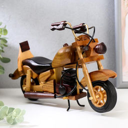 Фигурка дерево «Модель мотоцикла», 14×23.5×5 см, МИКС