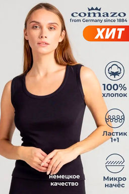 Майка женская с микроначесом