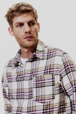 Camisa de franela Regular Fit - H&m фото 3