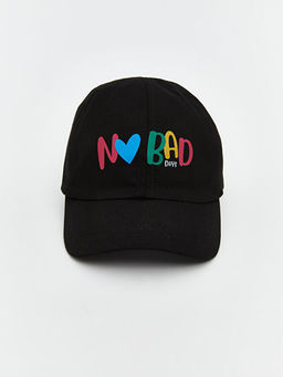 Bask?l? K?z ?ocuk Kep ?apka