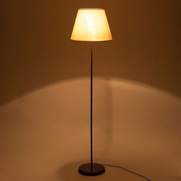 Торшер напольный BayerLux 1064/1, E27, 1×15 Вт, Коричневый