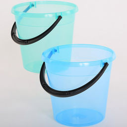 Ведро 3л пищевое, прозрачное, цета в ассорт.Нижнекамск