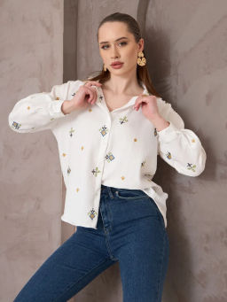 Женская рубашка с вышивкой Patiskha 3310
