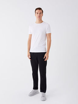 Bisiklet Yaka Penye Erkek Ti??rt