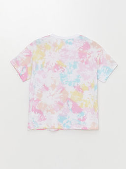 Bisiklet Yaka Batik Desenli K?z ?ocuk ?ortlu Pijama Tak?m? - Waikiki фото 3