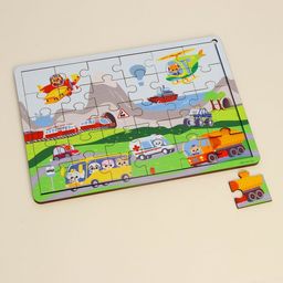 Пазл Весёлое путешествие с подсказкой - Лесная мастерская фото 5