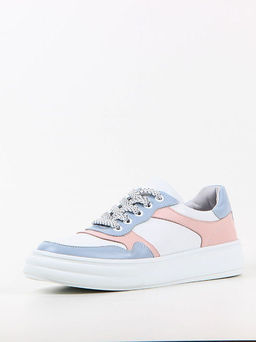 Кеды EDART 149.lusi22 w. white/blue/pink
