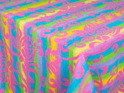 3с109.412ж1 Plaza (роз.радужка) Плед 208х200 см