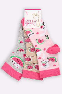 Женские носки 3 пары Sandra