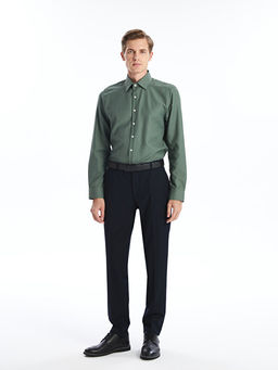 Slim Fit Uzun Kollu Oxford Erkek G?mlek