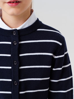 Кардиган PlayToday для девочки комбинированный  фото 4