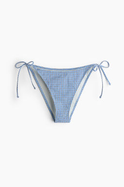 Braga de bikini con tiras de anudar
