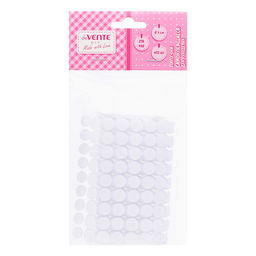 Липучки самоклеящиеся для рукоделия "DIY" диаметр 1 см, 432 шт, 216 пар в пластиковом пакете