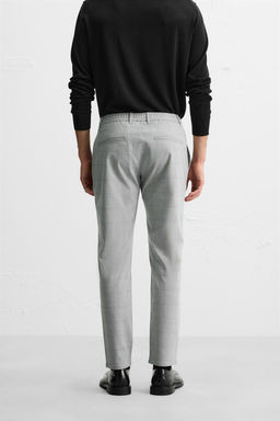 SLIM FIT COMFORT TROUSERS - Zara фото 39