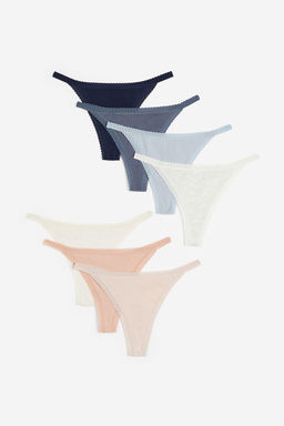 Pack de 7 bragas Thong