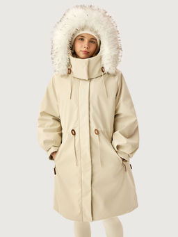 Парка 5з4626 кешью - Nikastyle фото 5