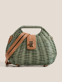 Сумка летняя с ручками TENDANCE Артикул 4670354, серо-зеленый