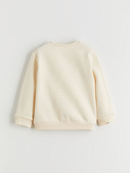 Bisiklet Yaka K?z ?ocuk Sweatshirt