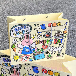 Подарочный пакет Happy farmers day большой - Купи слона фото 3