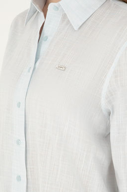 Kad_n A__k Mavi Uzun Kollu G_mlek - U.s. polo assn фото 7