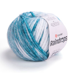 Цена за 10 мотков пряжи RAINDROPS