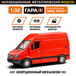Машина "Грузовик" (красный) в коробке