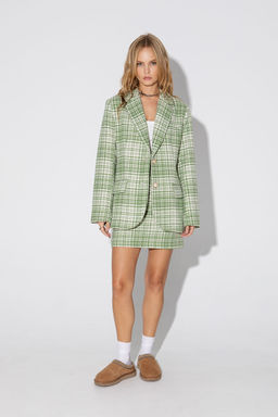 Жакет Pirs 5057 зеленый с бежевым  фото 3