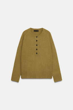 BUTTONED KNIT JUMPER - Zara фото 6