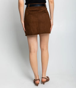 Юбка #КТ8525 (1), шоколадный