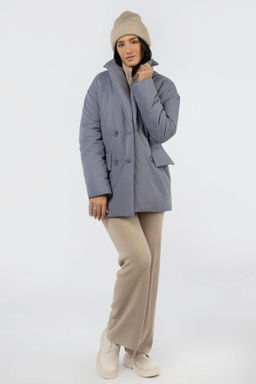 05-2119 Куртка женская зимняя (пояс) - El podio фото 3