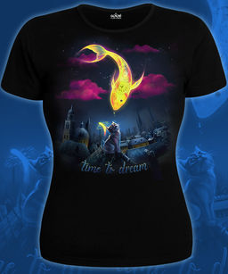 Футболка женская Time to Dream