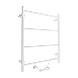 Полотенцесушитель электрический ТЕРА «Электра», 500×600 мм, 4 перекладины, белый