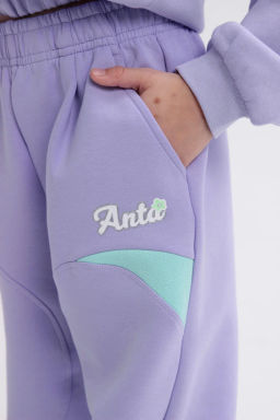 Брюки трикотажные Сиреневый - Anta sport фото 6